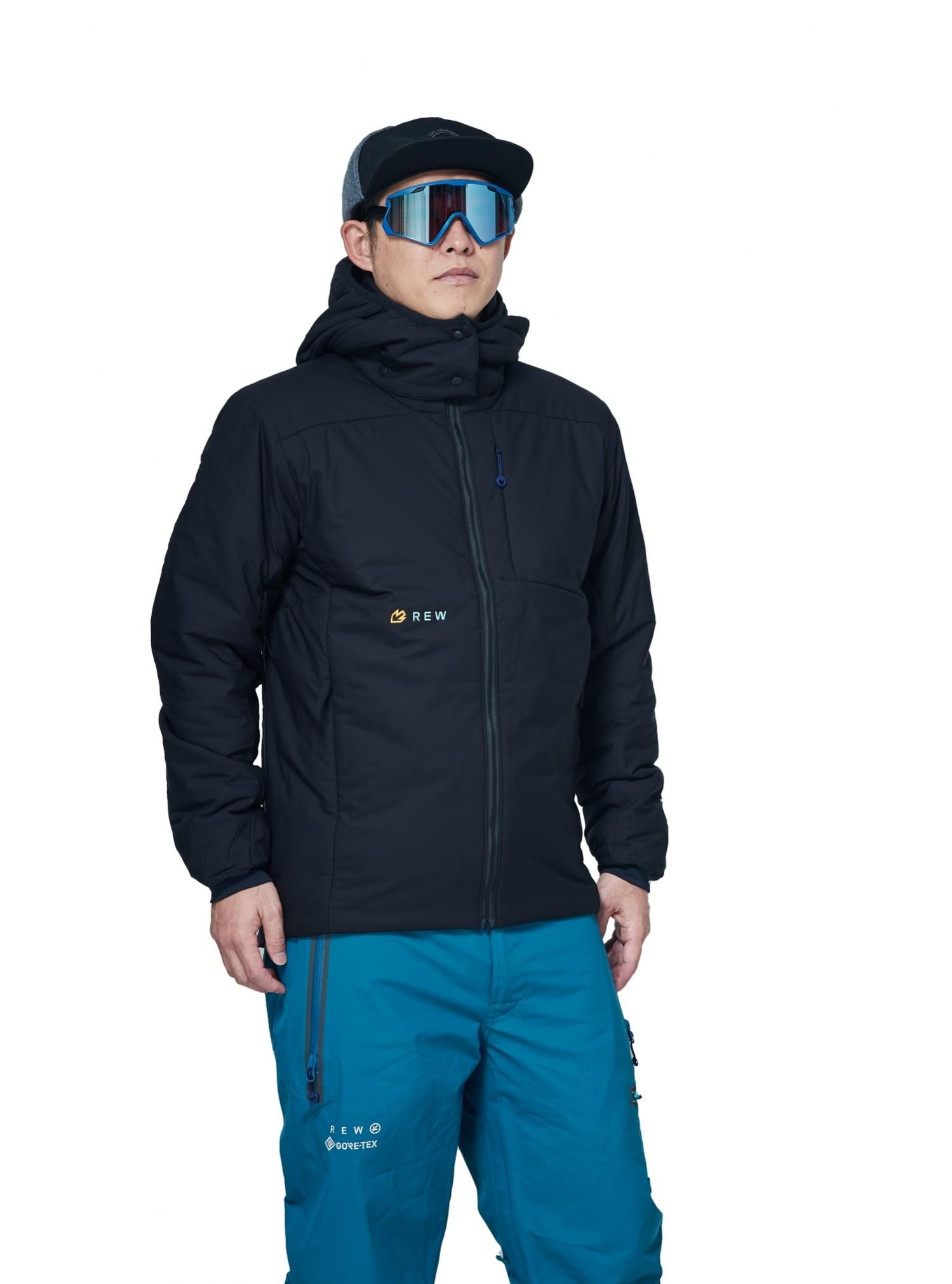 r REALITY PUFFY JKT 02　BLACK - Rew / VOLUME GLOVES ONLINE SHOP