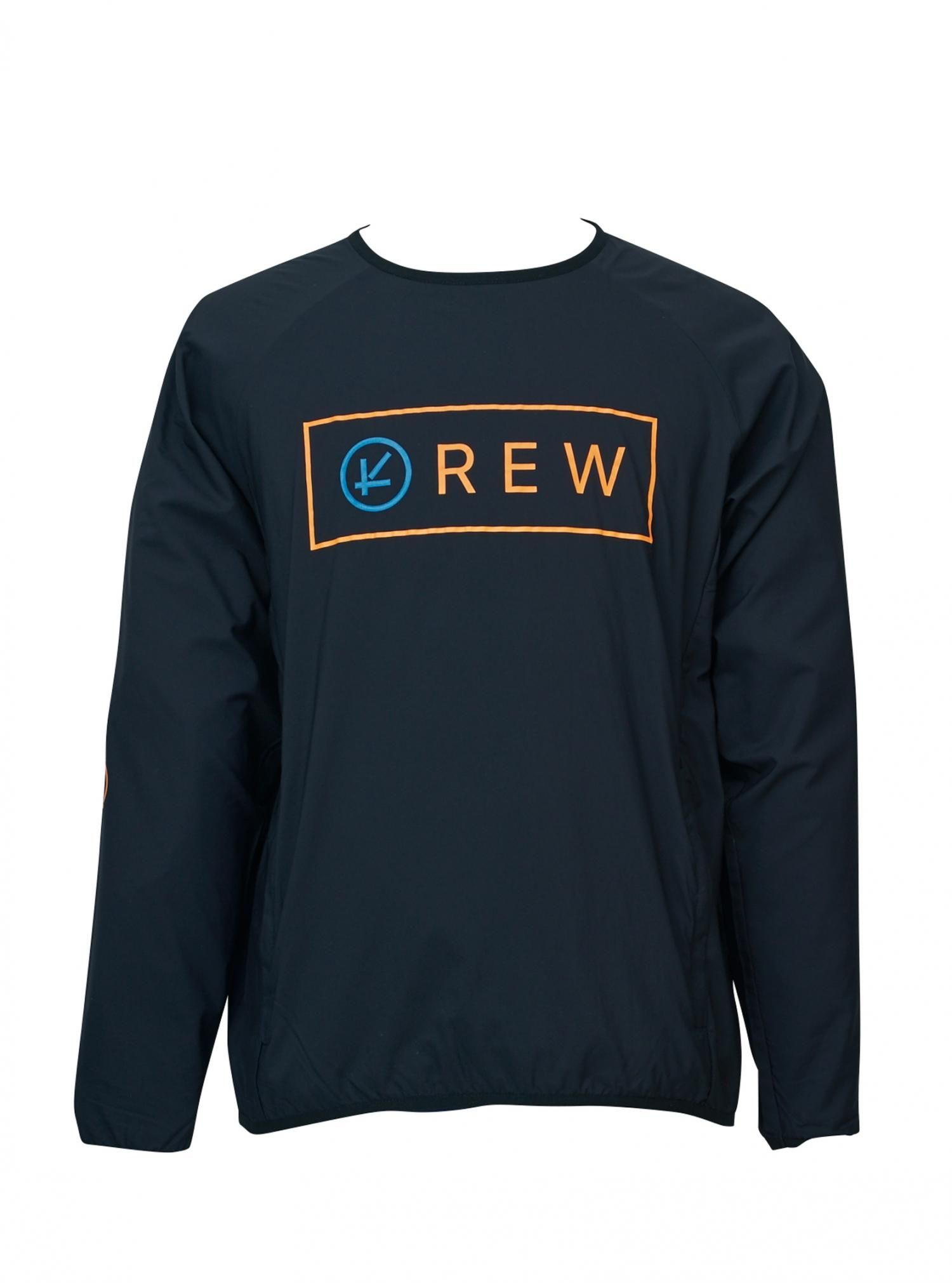 r POCKETABLE SANDWICH SHELL 01 / BLACK BIG LOGO - Rew / VOLUME