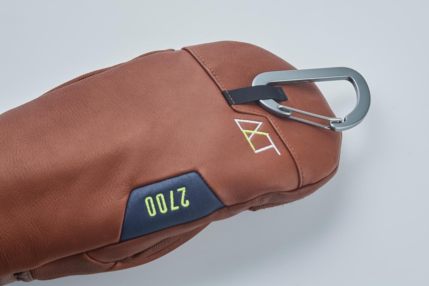 VOLUME GLOVE ALT2700 ミトングローブ ALT 2700 [ GORE-TEX/ Gore Warm tech] NAVY LEATHER x BROWN