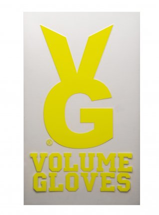 v VG bunny sticker09 (die cut)  Yellow