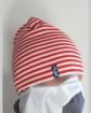 r Stripes Reversible Beanies09 / red x white  (С֥륵ɡred)