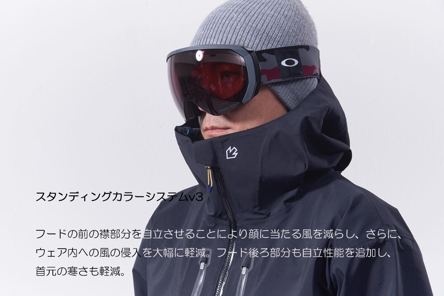 r REAL INSANE 3L JK 03 [ GORE-TEX 3L ] SLATE x ICE x BLUE