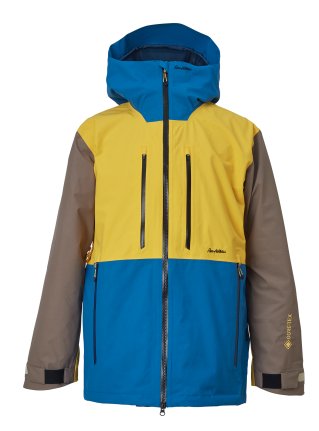 ͽ r KAMIKAZE JKT 27[ GORE-TEX 2L ]SURF BLUE x SUN FLOWER x LATTE