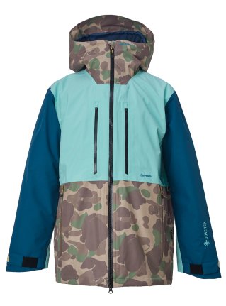 ͽ r KAMIKAZE JKT 27[ GORE-TEX 2L ]DUCK CAMO x USU HAKKA x B-GREEN