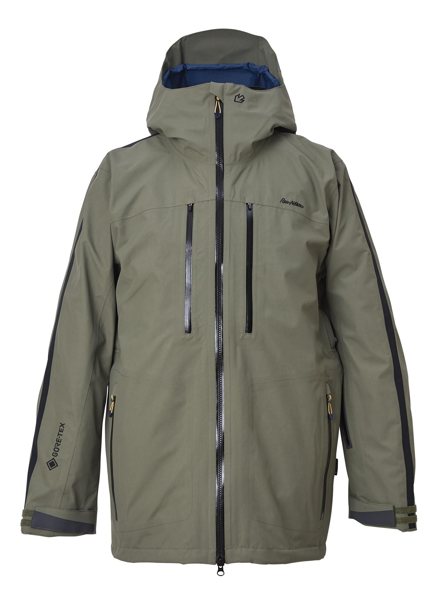 スノーボード REW THE STRIDER JACKET 21-22 r STRIDER JKT 21 [ GORE-TEX 2L ] LEAF x BLACK - Rew / VOLUME