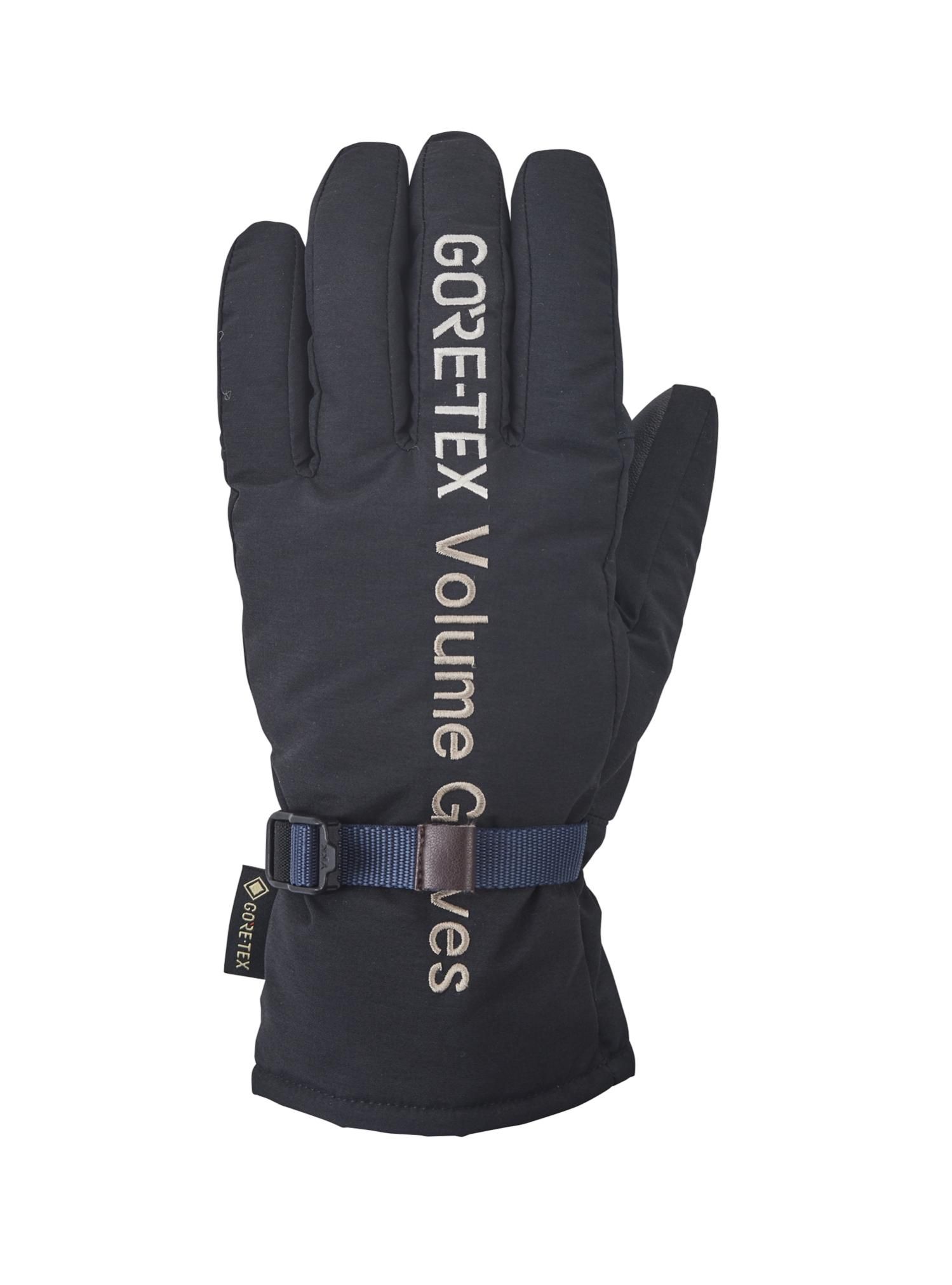 VOLUME GLOVES ブラック スキーグローブ Lサイズ 日本ブランド「VOLUME GLOVES」が作る、世界最高品質 バック