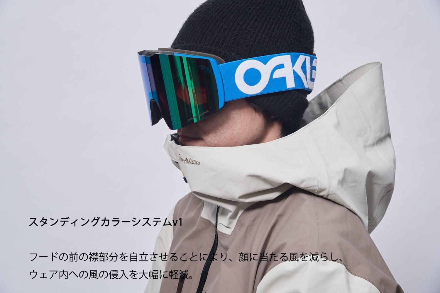 r KAMIKAZE JKT 27 [ GORE-TEX 2L ] YUKI x SURF BLUE x F-ORANGE 展示