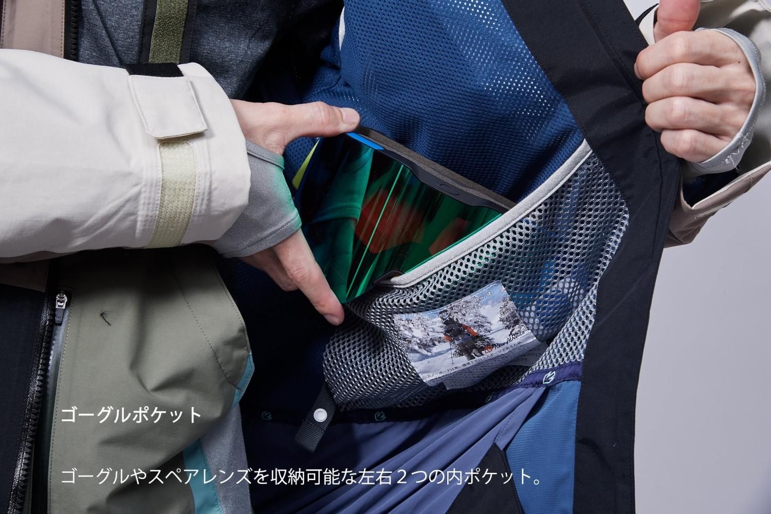 REW KAMIKAZE F+LIGHT JK Mサイズ 20-21 REW(アールイーダブリュー)・KAMIKAZE F+LIGHT JACKET