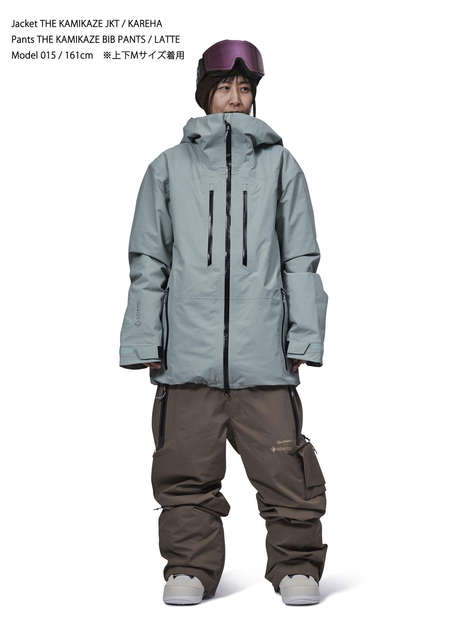 ハ*)様 REW KAMIKAZE BIBPANTS GORE-TEX 20-2 先行予約 r KAMIKAZE BIB PANTS 20 [ GORE-TEX 2L ] LATTE - Rew
