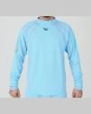 b Men's STANDARD TOPS/ L-Blue