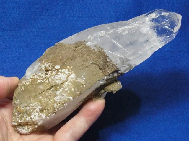 ガネーシュヒマール産成長干渉水晶（グロースインターフェレンス