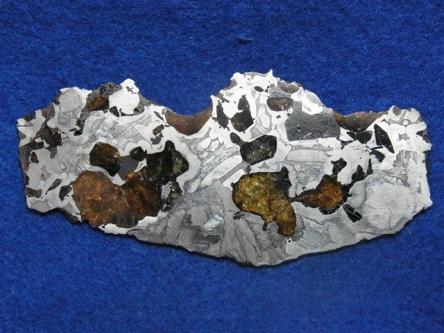パラサイト隕石　14.1㍉　パラサイト　丸玉　セリコ隕石　隕石　石鉄隕石