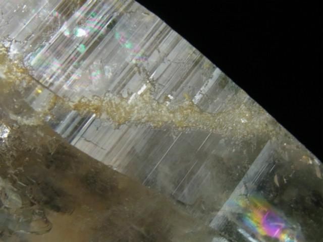 ガネーシュヒマール産ヒマラヤ水晶 クローライト、レコード ガネーシュヒマール産ヒマラヤ水晶 クローライト、レコード