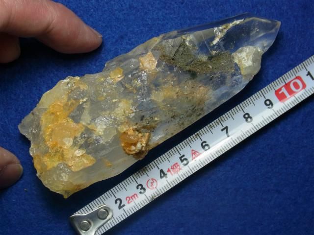 ガネッシュヒマール　ティプリン産　クローライトインクオーツ　レコードキーパー入り ガネーシュヒマール産 クローライトインクォーツ | クリスタル ドゥ