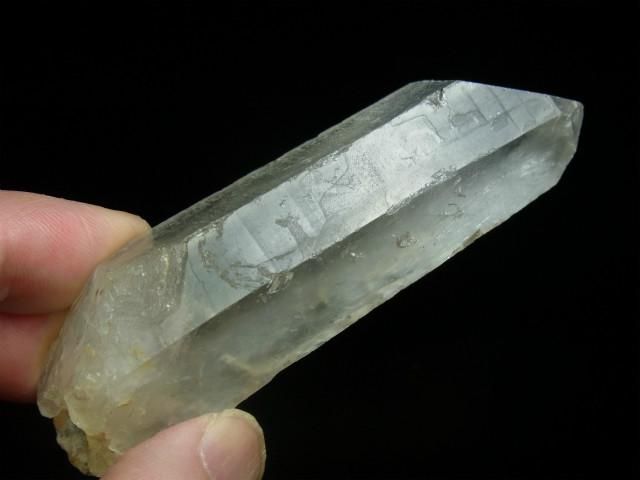 雷水晶・ライトニングクォーツ レコードキーパー、両剣マルチ