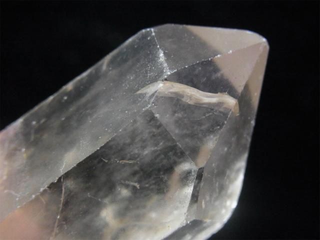 ディアマンティーナ産 ライトニング水晶DTNo1318 雷水晶・ライトニングクォーツ タイムリンク - 水晶専門店 EX