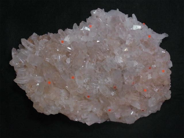 ヒマラヤ水晶　マニカラン　ピンク　巨大 ヒマラヤ マニカラン産 ピンク水晶 原石 クラスター ダブル