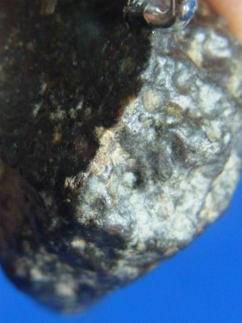 コンドライト隕石 石質隕石 8mm玉 ブレスレット 22.2g (ID:55160