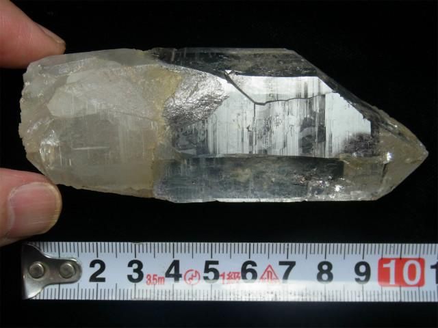 シガール産 ヒマラヤ水晶 独特の蝕像錐面、トライゴーニック - 水晶