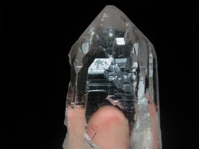 ガネーシュ・ヒマール産 ヒマラヤ水晶 カテドラル、透明度、キー