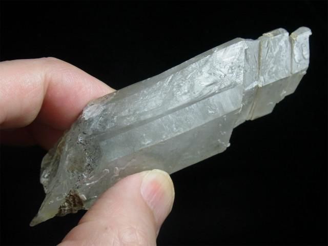 ガネーシュヒマール産 ヒマラヤ水晶 成長干渉水晶（グロース