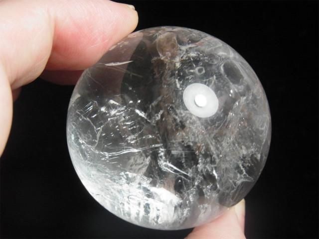 ✮超大玉✮☆極上逸品 家宝級大宝珠☆✨レインボー レムリアンシード 丸玉 天然石 レムリアンシード 水晶 丸玉 風格漂う 大玉 Lサイズ 台座付き