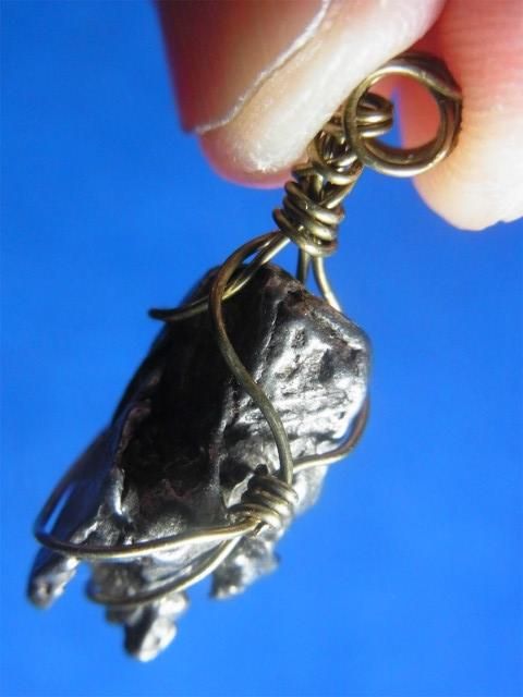 ギベオン隕石ペンダントトップー6 - 水晶専門店 EXークリスタル