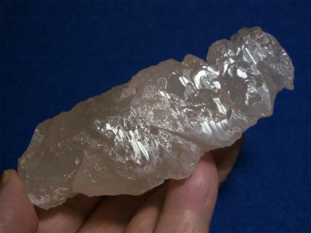ポイント（ヒマラヤ水晶/アイスクリスタル2）トライゴーニック・C面 トライゴーニック水晶 - 水晶天然石専門店ムーンマッドネス