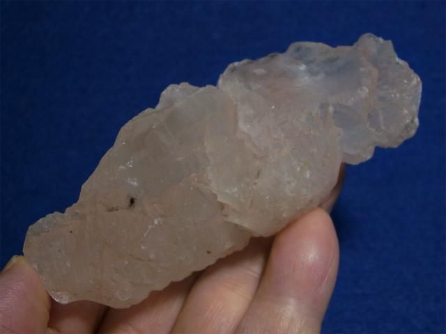 ニルヴァーナクオーツ アイスクリスタル・ニルヴァーナクォーツ 両端にトライゴー