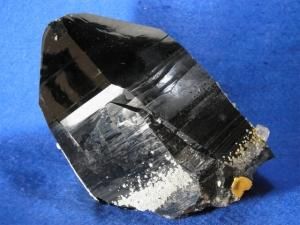 黒水晶 山東省産]モリオンポリッシュポイント/天然黒水晶（高さ約65.0mm