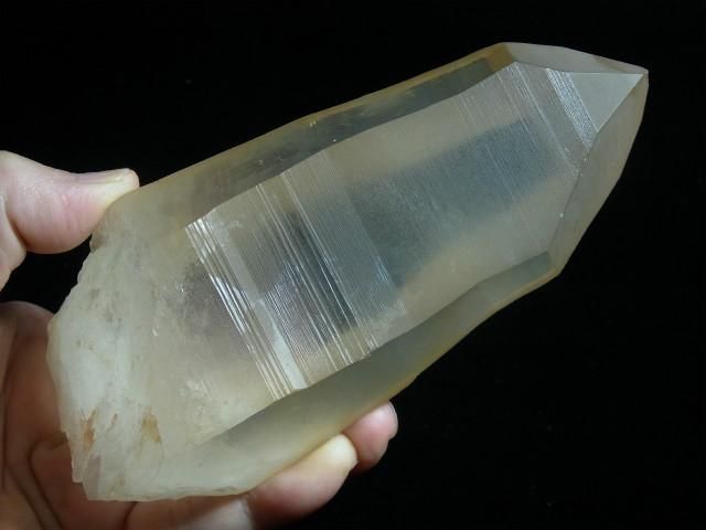 大型タンジェリン・レムリアンシード 三角形の不思議な模様