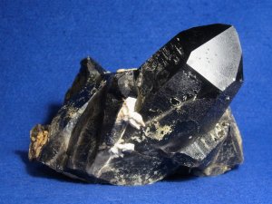 黒水晶（モリオン）クラスター