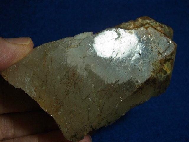 ザギマウンテンクォーツ 金色の針、エジリン、グランドレコード