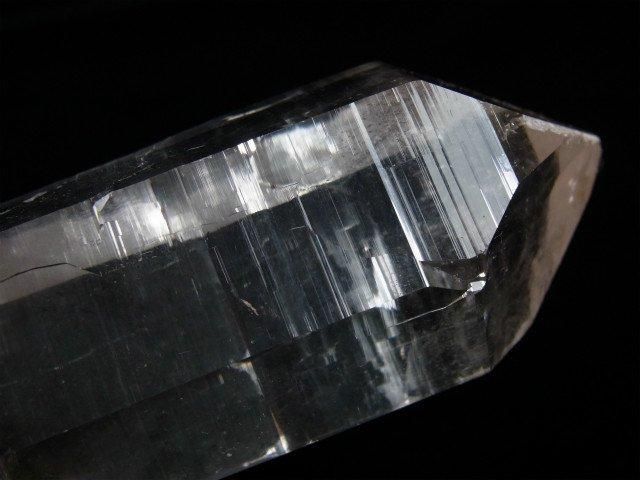 ヒマラヤマニハール水晶1.12Kg・虹入り・レコードキーパー入・透明感・清正井 ヒマラヤ水晶 クローライト レコードキーパー インド