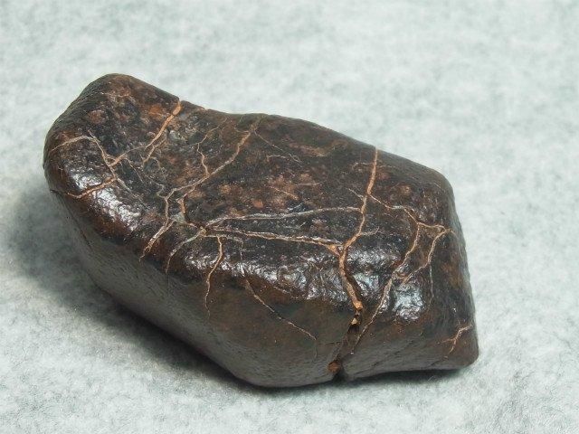 NWA 石質隕石 コンドライト 溶融被殻、完全体 - 水晶専門店 EXークリスタル