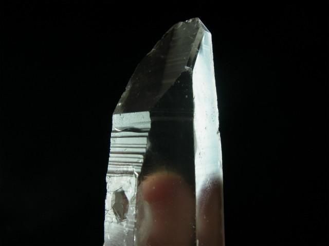 ライトニングレムリアンシード（レムリアン雷水晶）透明度、見事なキー