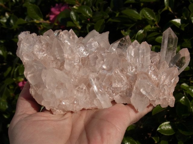 天然石】ヒマラヤ水晶クラスター(2110g) - 置物