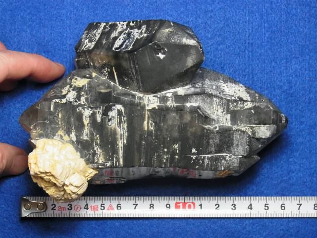 両剣 モリオン 黒水晶（モリオン）両剣カテドラルクラスター 両剣ファントム