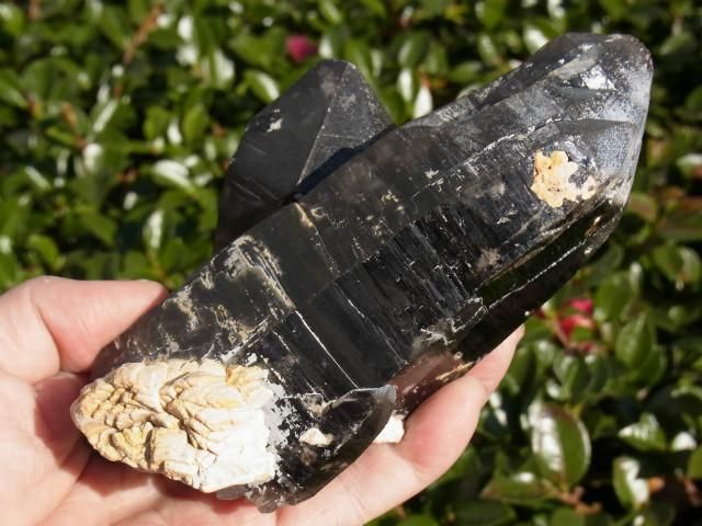 両剣 モリオン 黒水晶（モリオン）両剣カテドラルクラスター 両剣ファントム