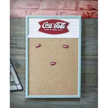 コカコーラ フィッシュテイルコルクボード アメリカンブリキ看板専門店モデラ