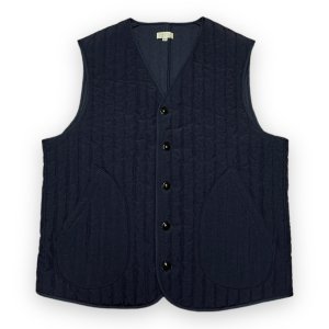 G&F Co.  THERMAL LINED QUILTING VEST_INK BLACK