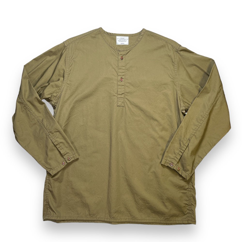 WORKERS Sleeping Shirt, Olive Twill<img class='new_mark_img2' src='https://img.shop-pro.jp/img/new/icons30.gif' style='border:none;display:inline;margin:0px;padding:0px;width:auto;' />