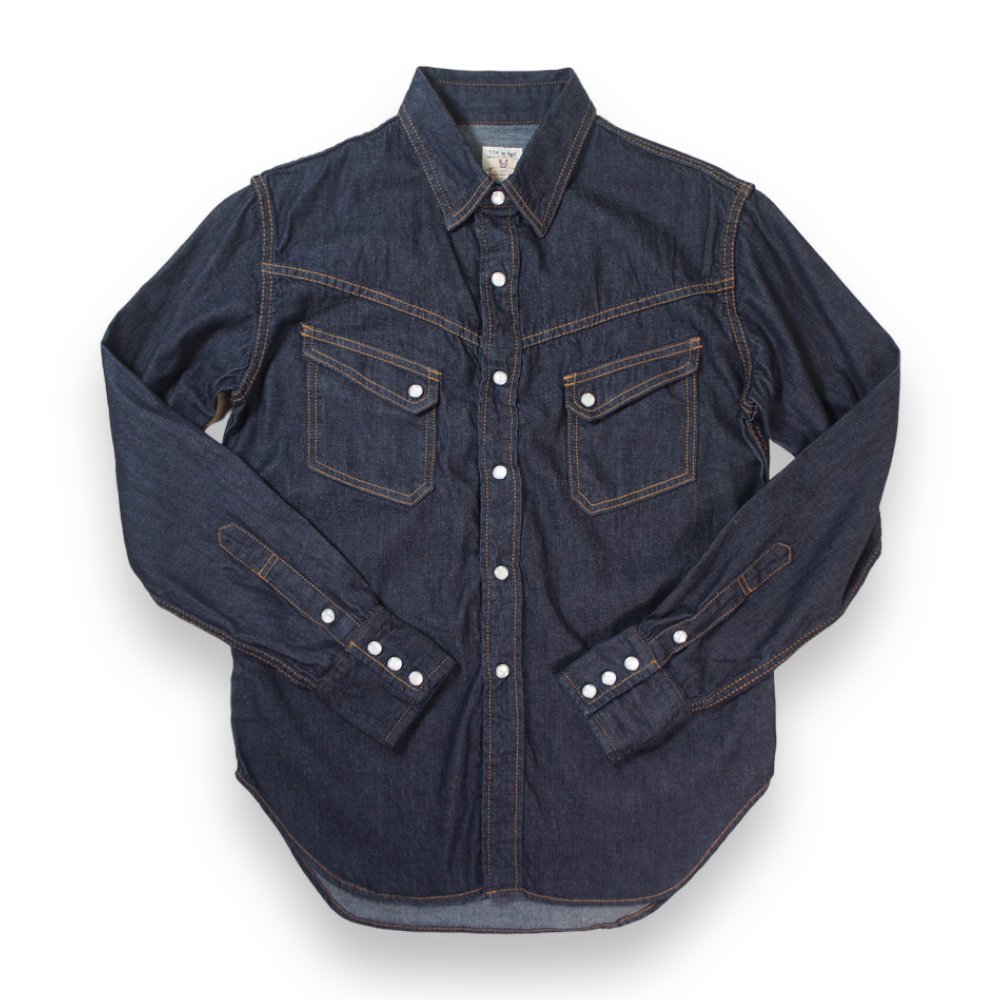 TCB jeans RANCHMAN Shirt DENIM<img class='new_mark_img2' src='https://img.shop-pro.jp/img/new/icons9.gif' style='border:none;display:inline;margin:0px;padding:0px;width:auto;' />