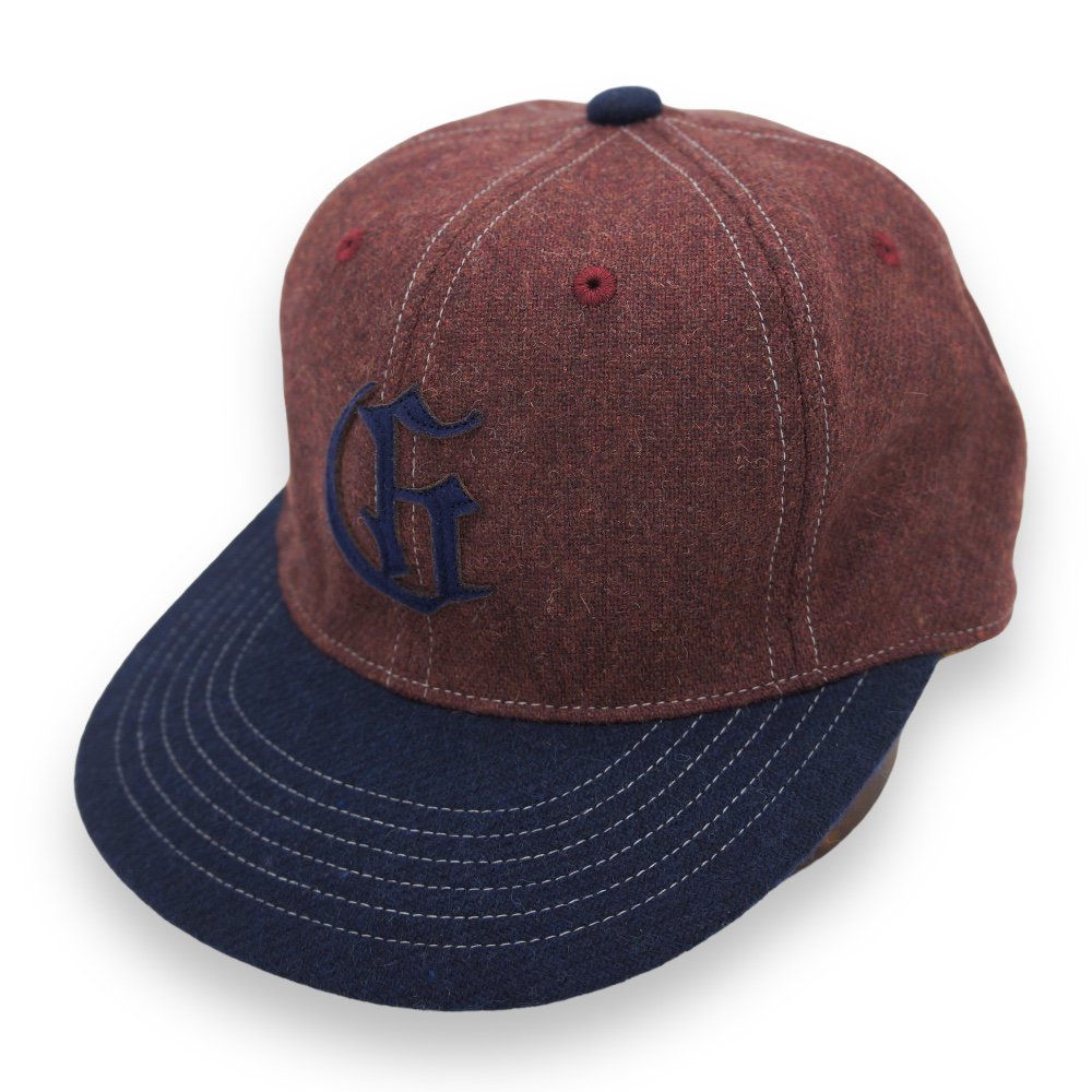 <img class='new_mark_img1' src='https://img.shop-pro.jp/img/new/icons9.gif' style='border:none;display:inline;margin:0px;padding:0px;width:auto;' />G&F Co.- BALL CAP_BURGUNDY × NAVY