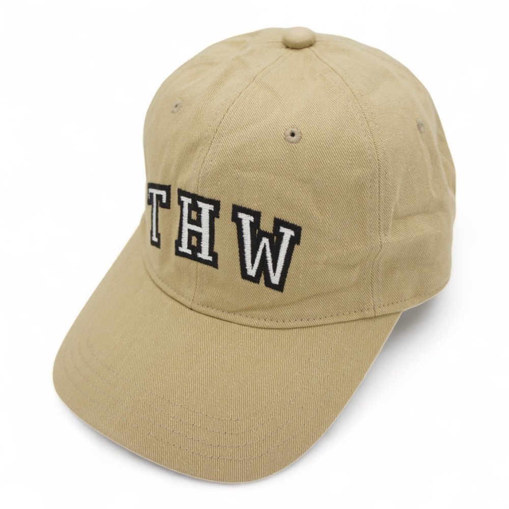 THE H.W.DOG&CO_D-00794_THW EMBROIDERY BBCAP_Beige