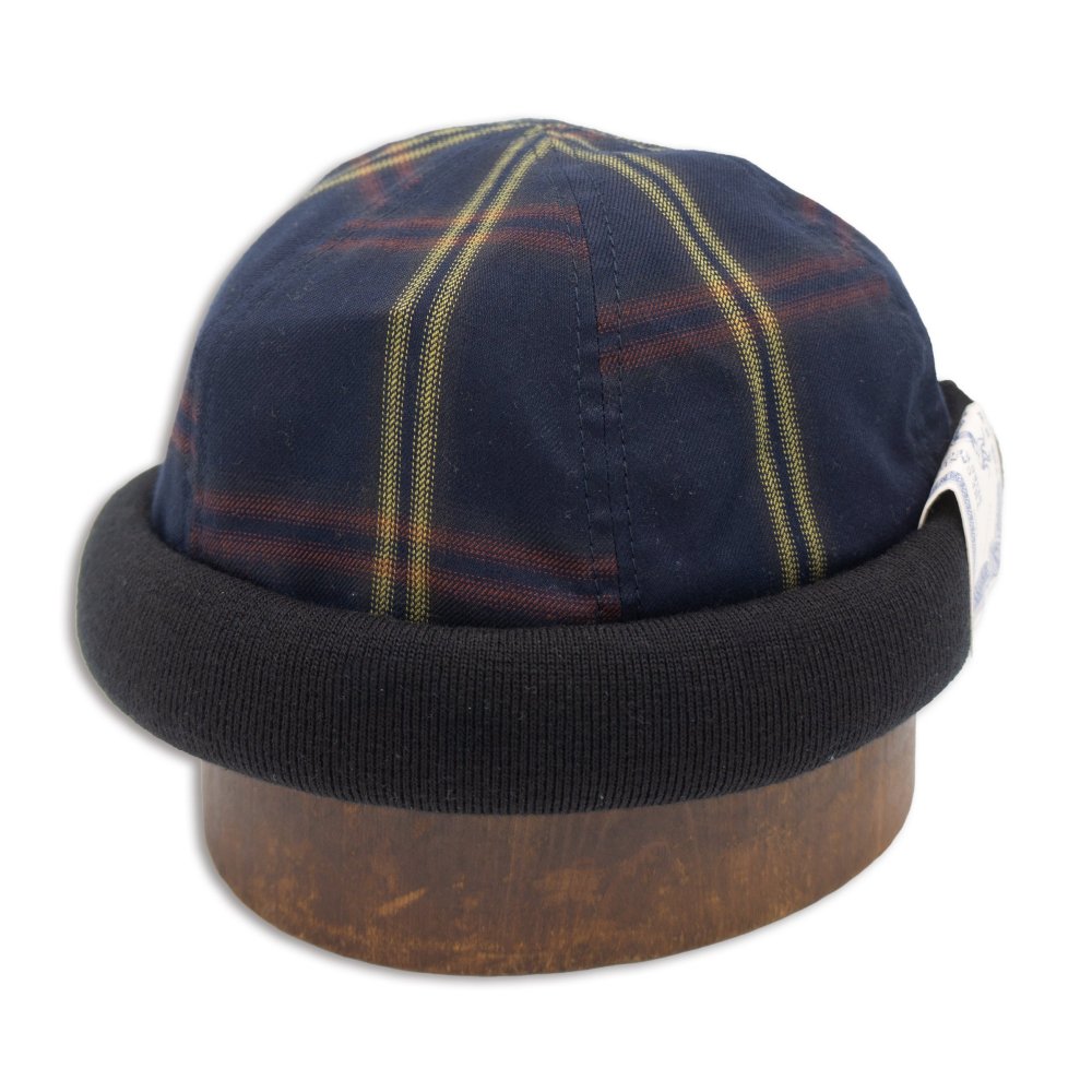 THE H.W.DOGCO_D-00918_OMBRE ROLL CAP - Navy