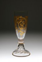 ST -LOUIS CLUNY GOLD CHAMPAGNE FLUTE
