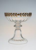 Emile Galle Gold Paint Champagne Coupe A