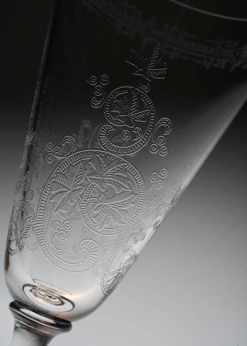 Baccarat Lafayette Champagne Glass - GALLERY GRACE WEBSHOP