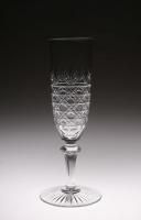 Baccarat Diamond Cut Champagne Flute